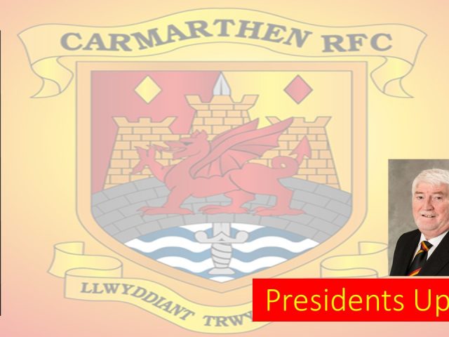 An Update from Club President Mr David Harries